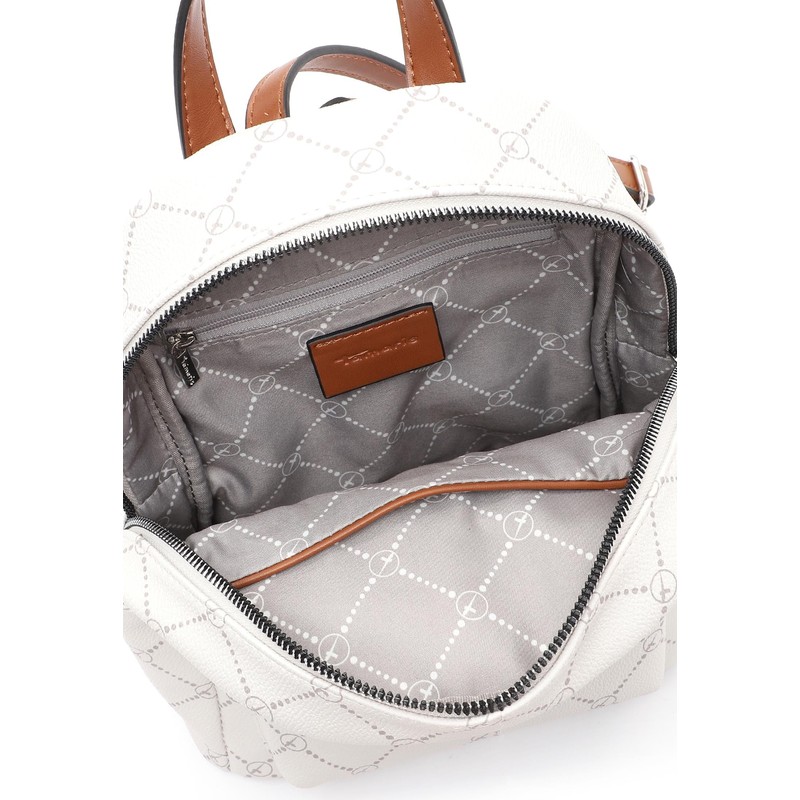 Tamaris TAS Anastasia 30110 Women's Backpack Checked, ecru, M