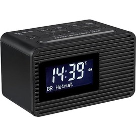 Panasonic RC-D8EG-K Radio Alarm Clock DAB+ (USB Charging Function, Snooze Button, Sleep Timer, Favourite Button) Black