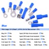 Glarks 540pcs 22-16/16-14/12-10 Gauge Mixed Quick Disconnect Electrical Insulated Butt
