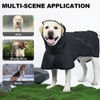 PINA Dog Raincoat, Waterproof Dog Rain Jacket with Hood, Lightweight