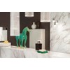 Kartell Boxy Soap Dish, Aquamarine, 10.5 x 2.4 x 10.5