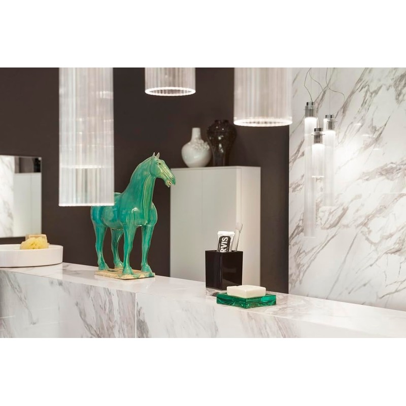 Kartell Boxy Soap Dish, Aquamarine, 10.5 x 2.4 x 10.5