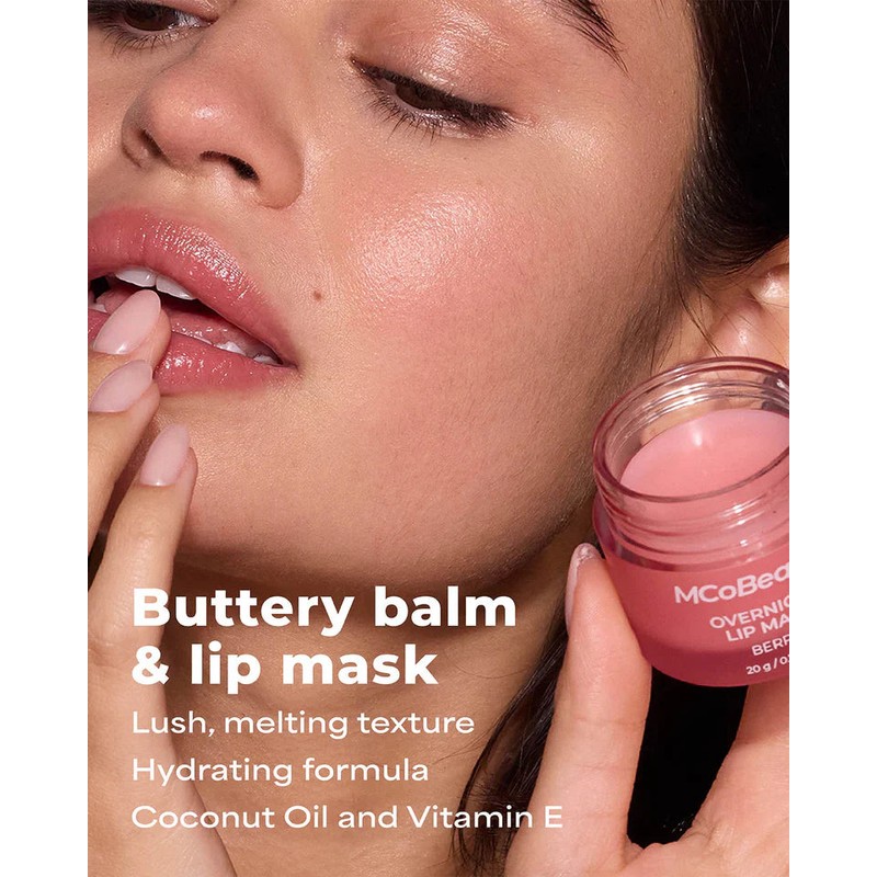 MCoBeauty Overnight Lip Mask 20g - Berry