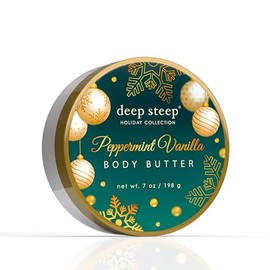 Deep Steep Holiday Body Butter, 7oz (Peppermint Vanilla)