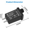 Replacement Yard Inflatable Adapter - 1A Transformer US Plug for
