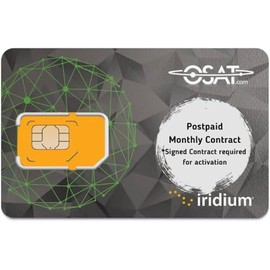 Iridium GTC teléfono satelital pospago Tarjeta SIM