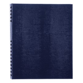 Blueline NotePro™ Notebook, Indexing System, 10.75" x 8.5", 300 Pages, Indigo Blue (A10300.BLU)