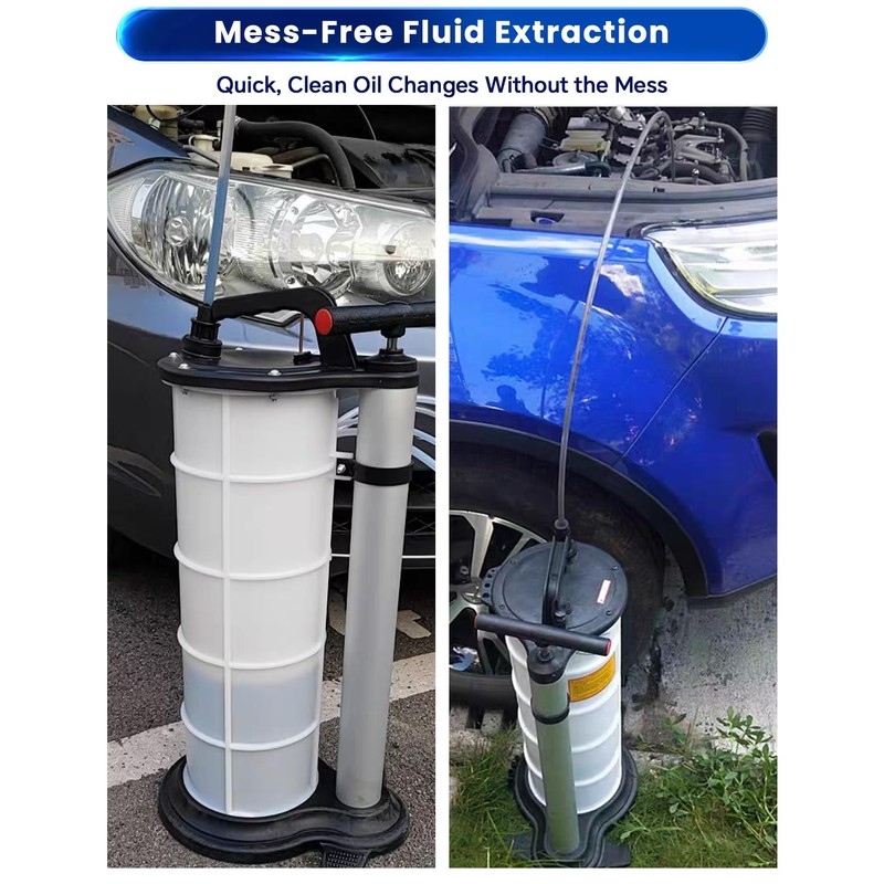 ATPEAM Oil Changer Vacuum Fluid Extractor | Manual Engine Oil