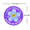 inking house Dementia Awareness Iron On Transfer Design for Fabrics,