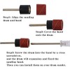 Xsdjasd 458pcs Sanding Drum Kit, 432 Pcs Drum Grinding Tool