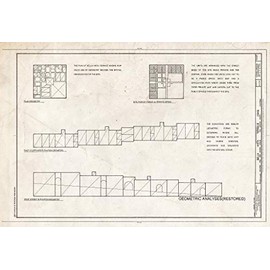 Historic Pictoric : Blueprint HABS Cal,19-SIMA,1- (Sheet 8 of 9) - Bella Vista Terrace, Mountain Trail & Alegria Avenue, Sierra Madre, Los Angeles County, CA 12in x 08in