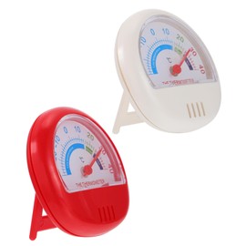 LIFKOME 2Pcs Kitchen Thermometer Accurate Freezer Temperature Measuring Tool for Refrigerators Lightweight Thermometers for Indoor Outdoor Use