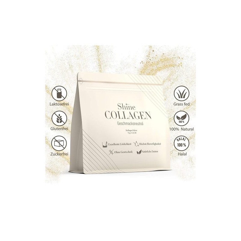 Shine Collagen Shine Collagen Pulver 900g (3x300g) - Unser Original
