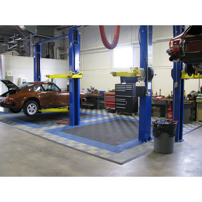 Swisstrax Ribtrax Pegged PRO Edges for Interlocking Garage Floor Tiles,