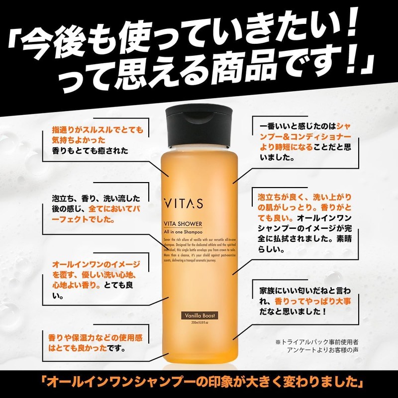VITAS Vitus Bitus Shower All-in-One Shampoo, Refill, 20.3 fl oz