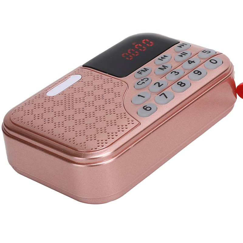 M‑128 Portable Pocket Radio Mini FM Receiver USB Memory Card