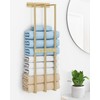 Bathroom Towel Storage, Bethom Wall Towel Rack for Rolled Towels,
