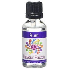 Flavour Factory Rum Extra Strong Concentrates 85.5 ml (Pack of 3 x 28.5ml)