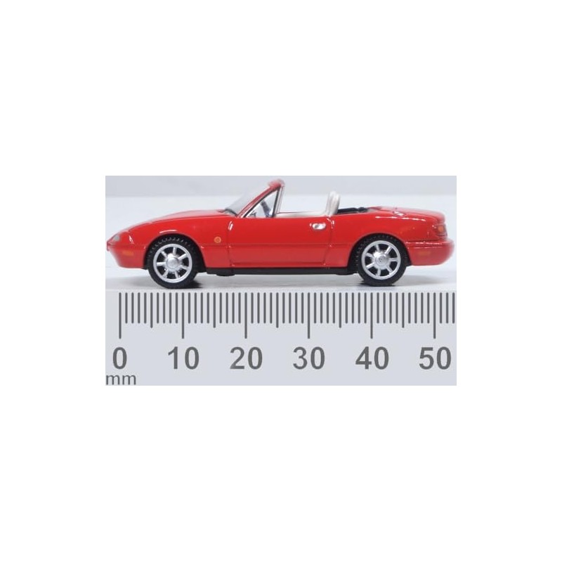 OXFORD 1/76 Mazda MX-5 Roadster NA Red Oxford Mini Car