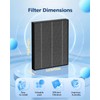 Beckacher 6000S Filter Replacement Compatible with LEVOIT Superior 6000S Smart