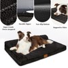 Jolifield Orthopedic Jacquard XL Dog Bed for Large Dogs 42''X28'',