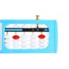 Larcele Pearl Arithmetic Abacus Counting with Reset Button School Supplies