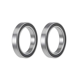 sourcing map Pack of 2 Ball Bearings Deep Groove Ball Bearings 6806-2RS 30 mm Inner Diameter 42 mm Outer Diameter 7 mm Bore Double Sealed Chrome Steel Z2 for Skateboard 3D Printer Roller Inline Skates