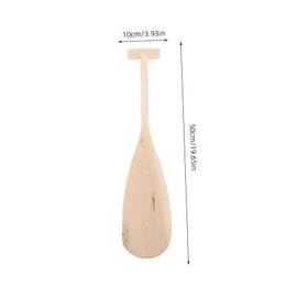 COHEALI Wood Paddle for Decorative Canoe Paddle Ergonomic Design for Comfortable Water Sports for Lakes and Rivers Durable and Sustainable Material
