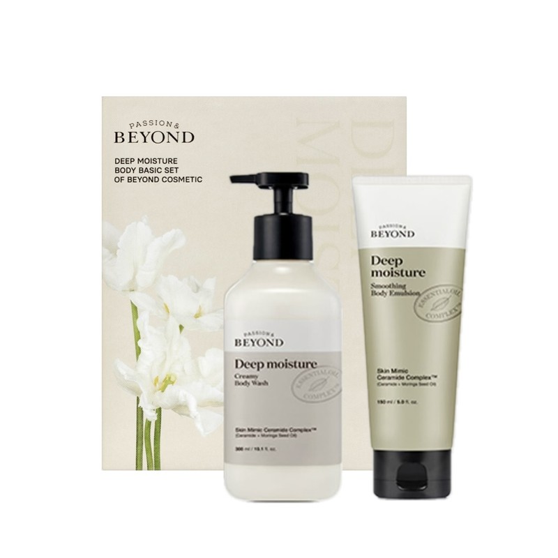 Beyond Deep Moisture Body Basic Set (Creamy Wash 300ml +