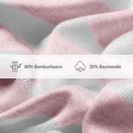 Loomvia Women's Cotton & Bamboo Bathrobe, L, Soft and Silky, Lightweight Dressing Gown with Hood, Sauna Gown Women, Breathable, Ideal for Spa, Sauna, Bride & Home, Blue, pink, S