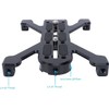 NICEYRIG Quadruped Quick Release Plate for DSLR Camera, Cinema Camera,