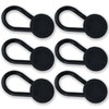 Flexible Waist Extenders for Jeans & Pants, Black (Pack of