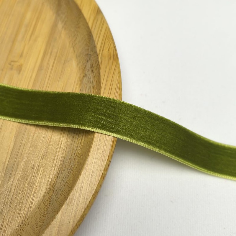 Chenkou Craft - Cinta de terciopelo de 5/8 pulgadas a