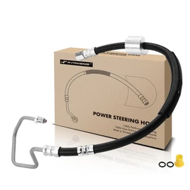 A-Premium Power Steering Pressure Line Hose Assembly Compatible with Ram 2500 3500, 2011 & Dodge Ram 2500 3500, 2009-2010, L6 6.7L, with O-ring, Pump To Hydroboost