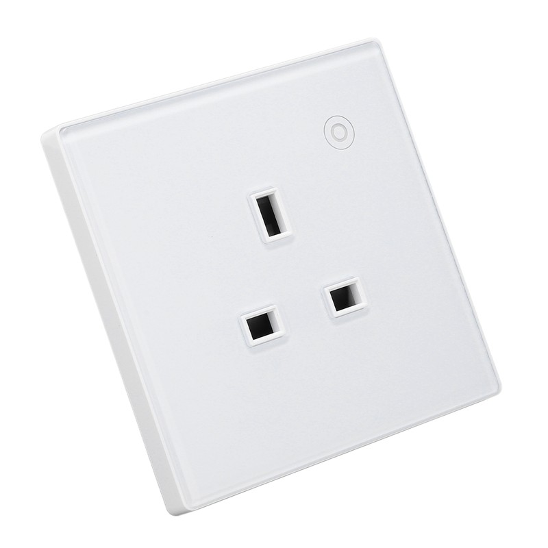 Smart Socket Wall Mounted ABS Timing Panel Wireless Remote Controllable