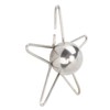 Coffee Cooling Tool with Reusable Metal Ice Sphere Stainless Steel
