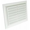 BM72/1 White 10"x7" Louvre Vent