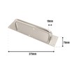 VIBE 19mm Pull Handle on Plate Plain 300x19mm (375x75mm Plate)