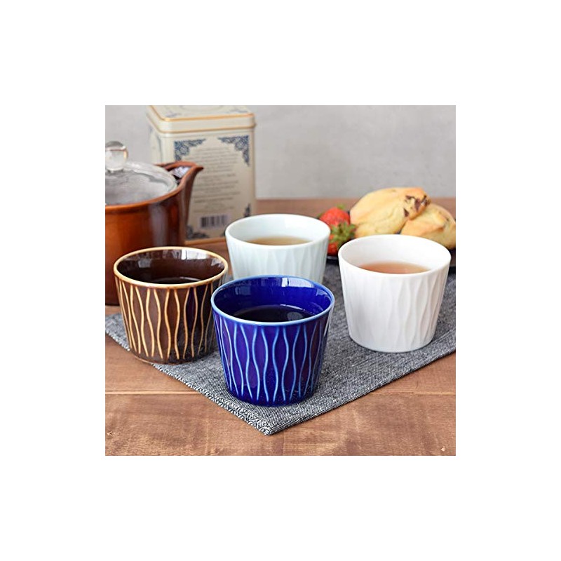 Tableware East Soba Boar Mouth AYA Multi-Cup Japanese Tableware Ruri