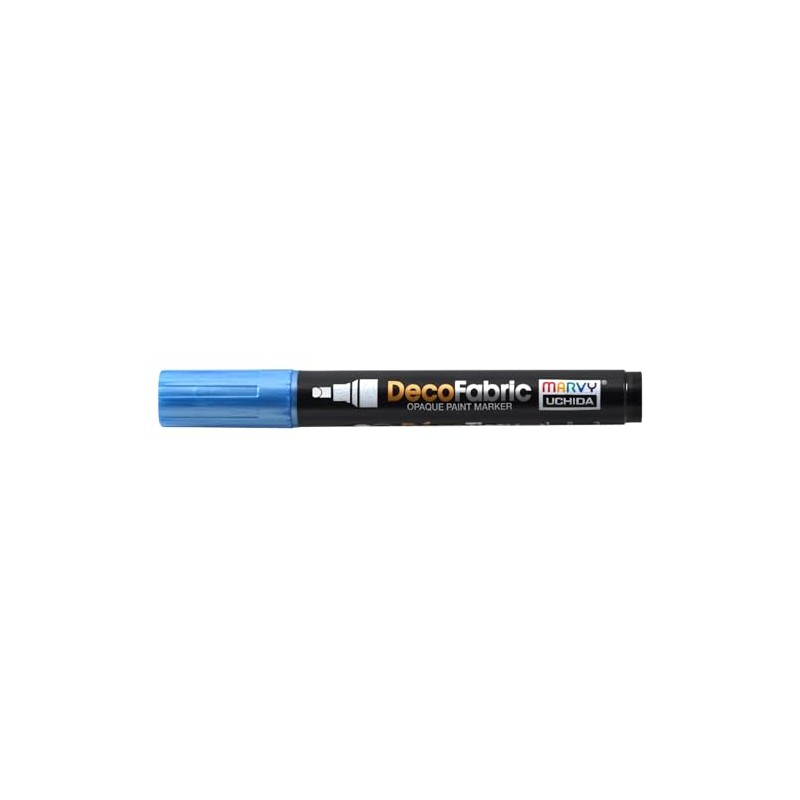 UCHIDA Decofabric Marker, 223-S, Pearl Blue, Odorless, Lightfast