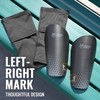 Northdeer Soccer Shin Guards for Kids Adults incl. Sleeves with
