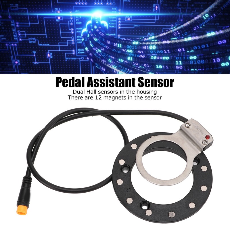 Electric Bicycle Assist Sensor High Sensitivity 12 Magnets Right Dual