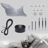 ZLPTEAM Alternator Bracket Kit compatible with 1999-2013 GM 4.8L 5.3L