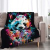 Panda Throw Blanket Panda Gifts for Kids Girls Boys Adults