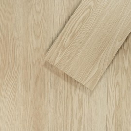 Mysflosy Peel and Stick Floor Tiles, Self-Adhesive Luxury Vinyl Flooring Plank, 6'' x 36'', 12 Pack 18 Sq.Ft, Waterproof DIY Deep Wood Grain Planks Easy to Install for Kitchen, Living Room