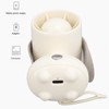 Handheld Fan Cute Cartoon Dog Shaped 3 Speeds Rechargeable Portable