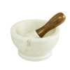The Novogratz Marble Mortar And Pestel, Set of 3 6",