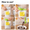Snack Clips That Pour, Reusable Bag Clip with Pour Spout,