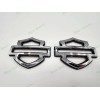 Custom 2Pcs Set Chrome Black Double Layer Harley CVO Custom