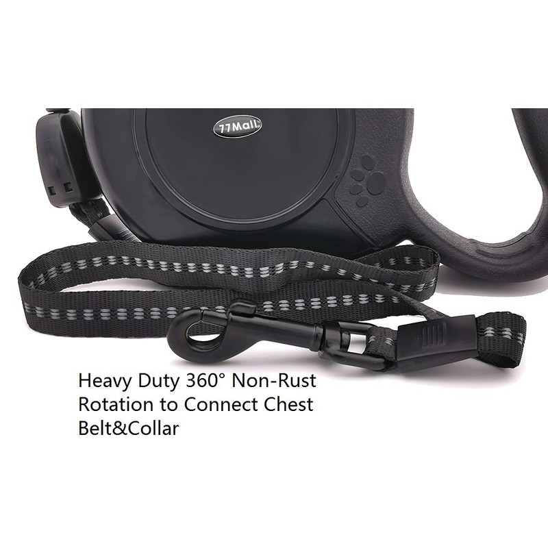Retractable Dog Leads 26ft Pet Adjustable Leash for Small Medium